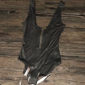 Grey Bodysuite